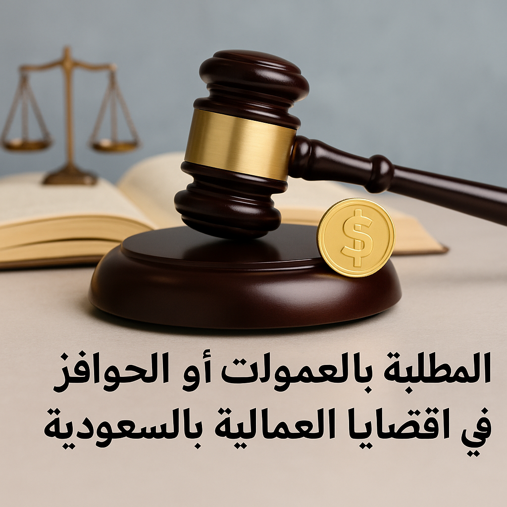 المطالبة بالعمولات أو الحوافز في النظام السعودي