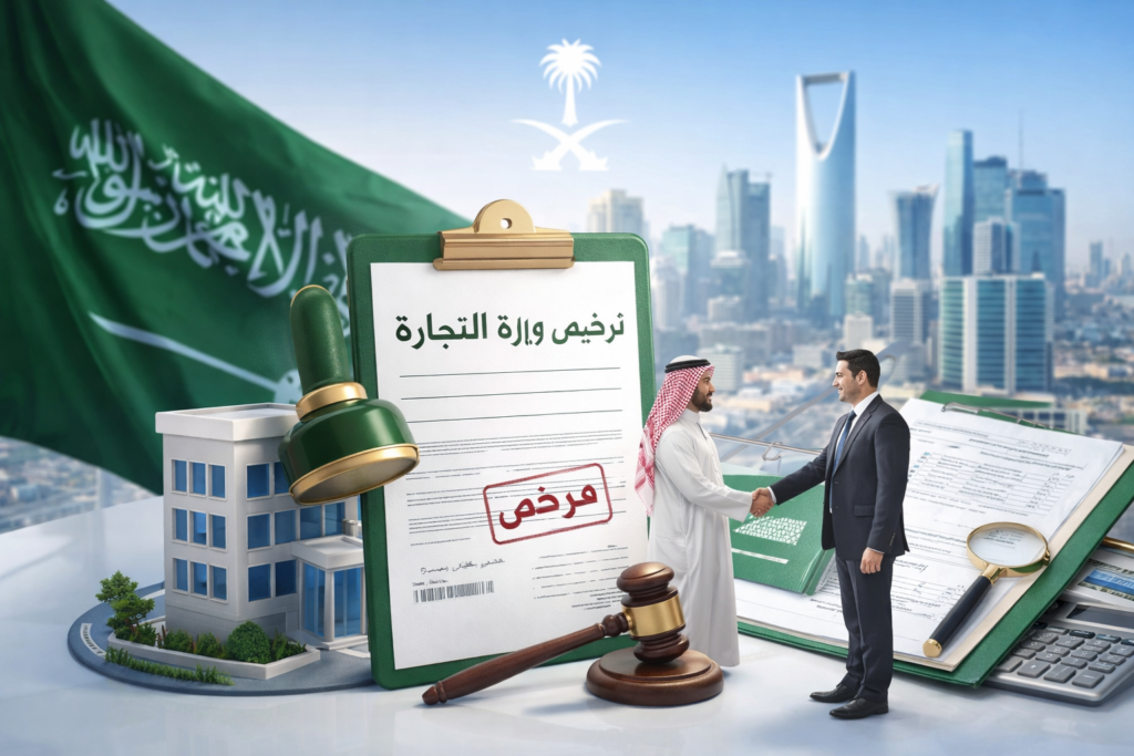 ترخيص وزارة التجارة في السعودية